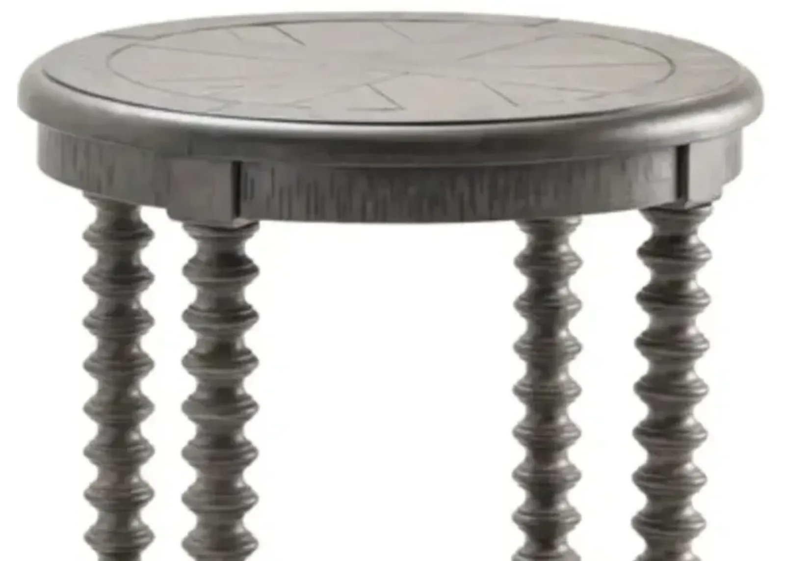 Crestview Pembroke Distressed Grey Cocktail Table