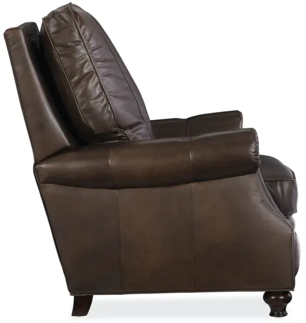 WINSLOW OLD SADDLE COCOA LEATHER RECLINER CHAIR