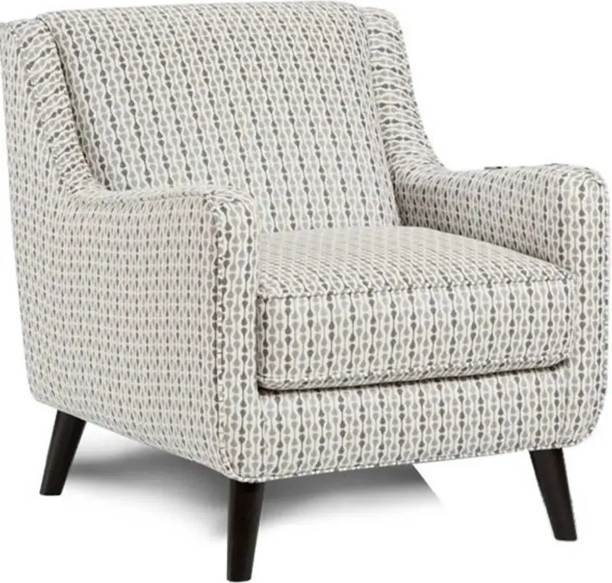 Fusion Entice Paver Limbo Denim Accent Chair