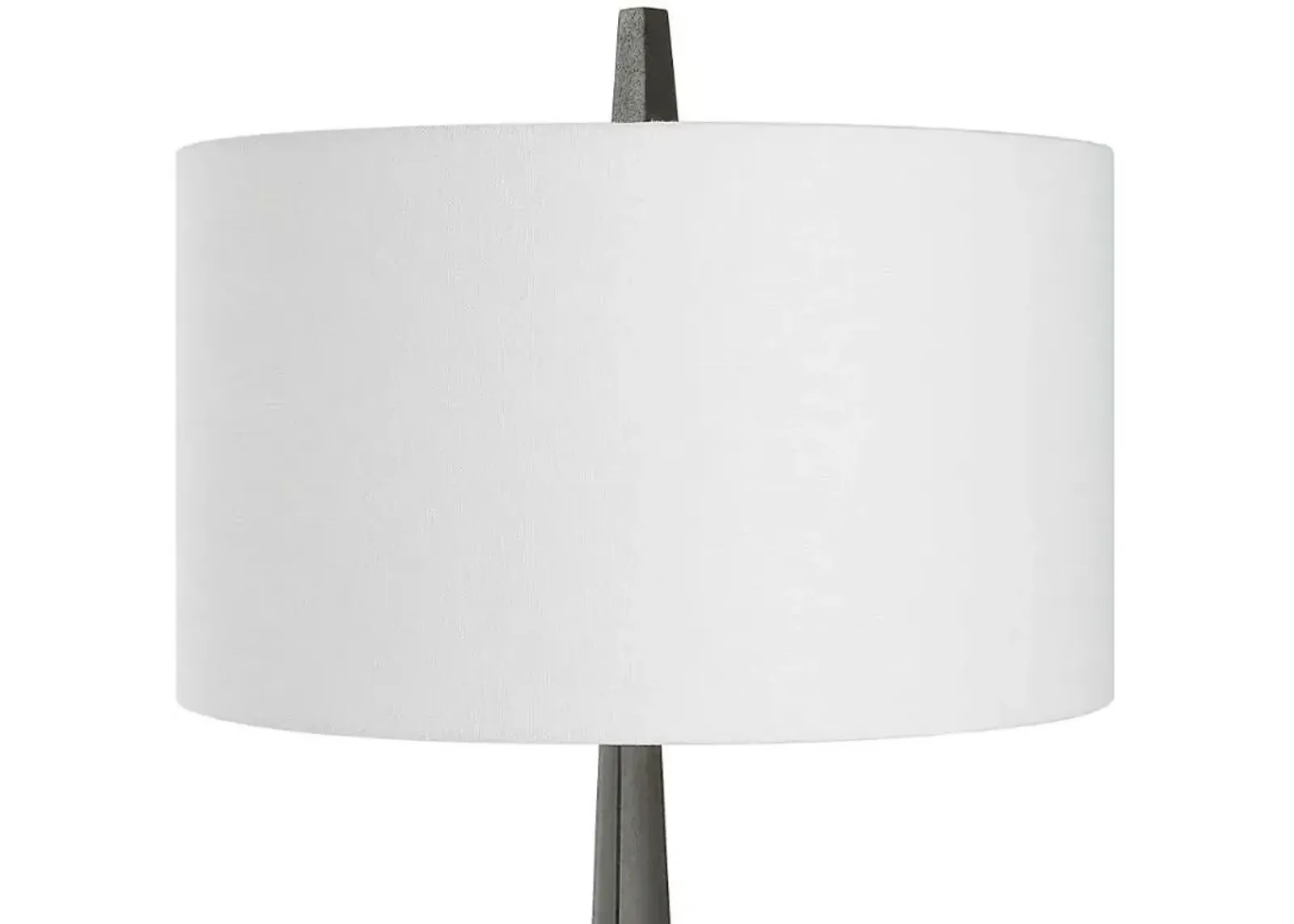 COUNTERACT AGED BLACK/WHITE TABLE LAMP