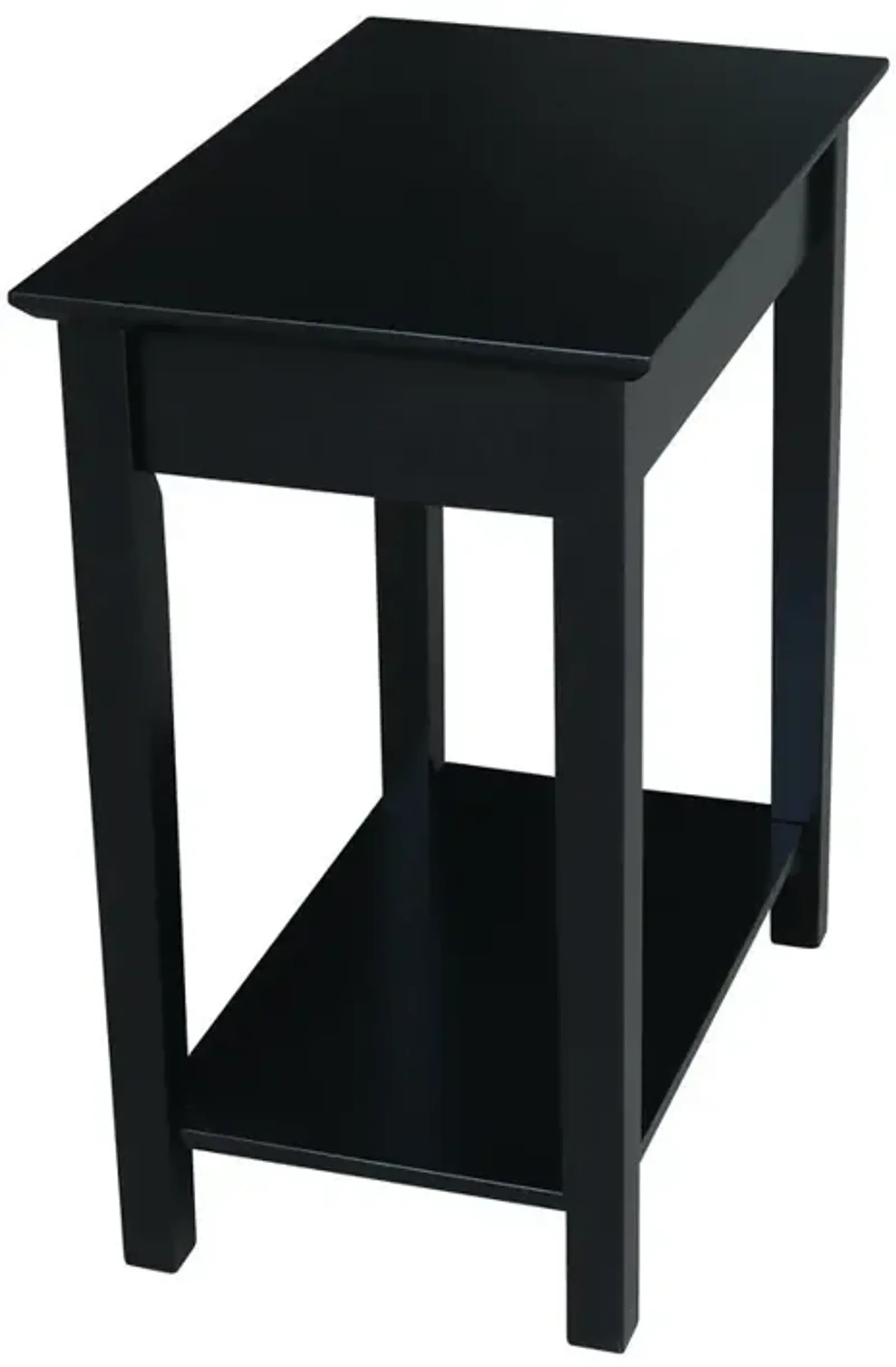 John Thomas Destinations Narrow End Table in Black