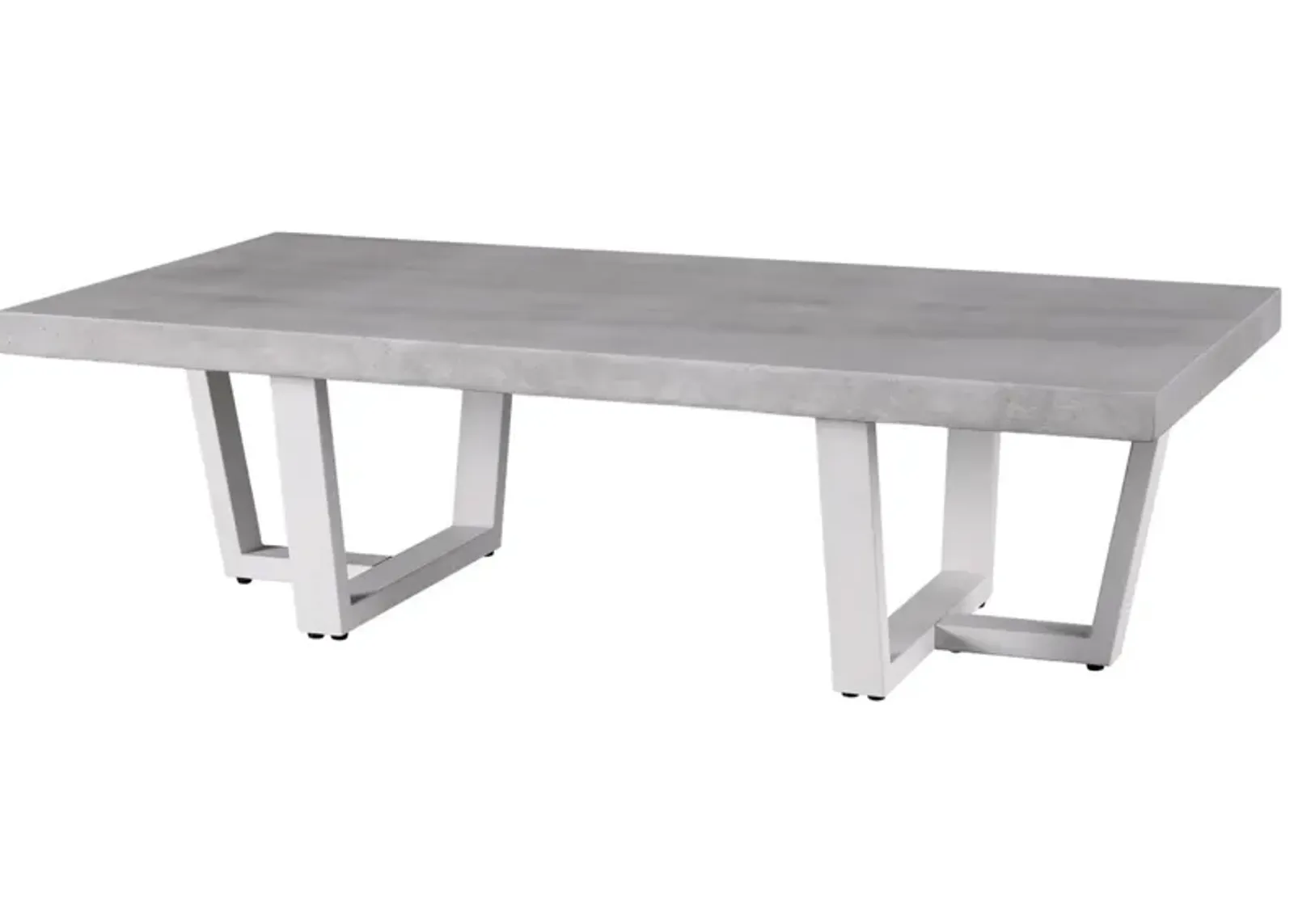 COASTAL LIVING OUTDOOR SOUTH BEACH CHALK/GRAY COFFEE TABLE