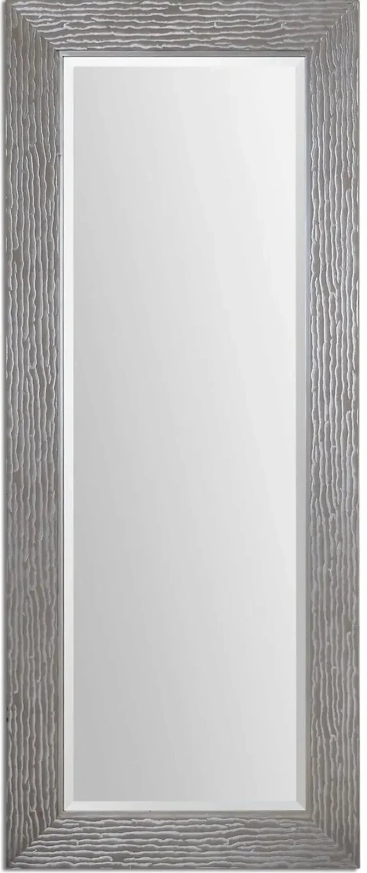 Uttermost Amadeus Large Silver Floor Mirror