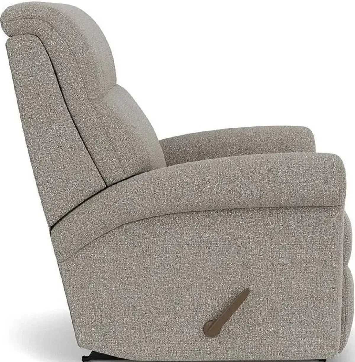 Flexsteel Davis Gray Quarry Manual Recliner