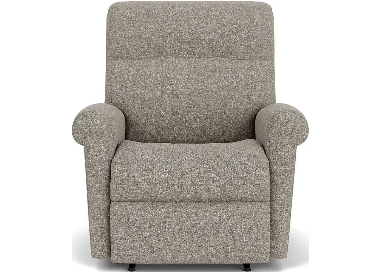 Flexsteel Davis Gray Quarry Manual Recliner