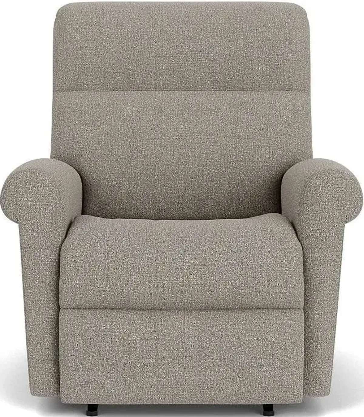 Flexsteel Davis Gray Quarry Manual Recliner