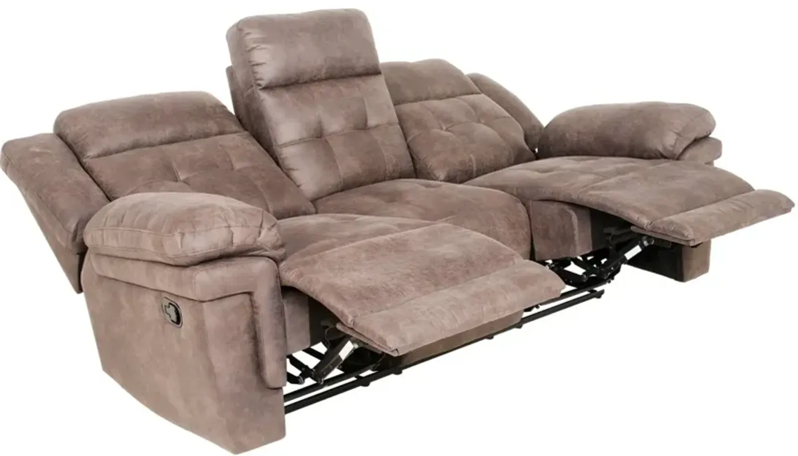 Steve Silver Anastasia Manual Reclining Sofa Cocoa