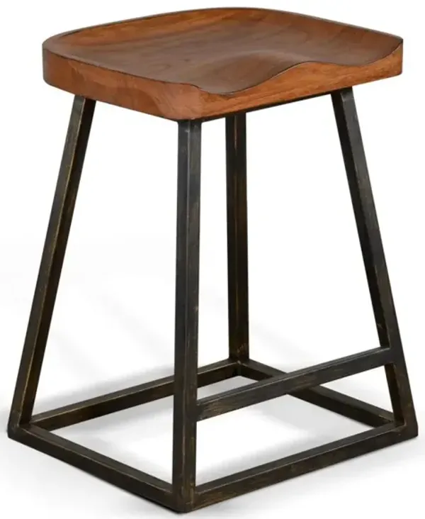 SEDONA RUSTIC OAK COUNTER STOOL