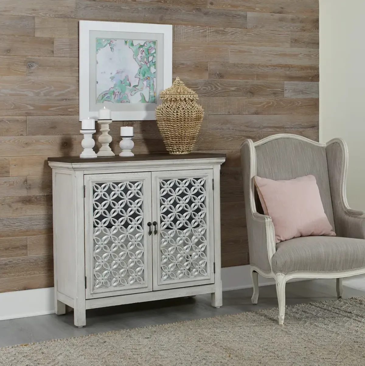 Liberty Furniture 2-Door Accent Cabinet Westridge