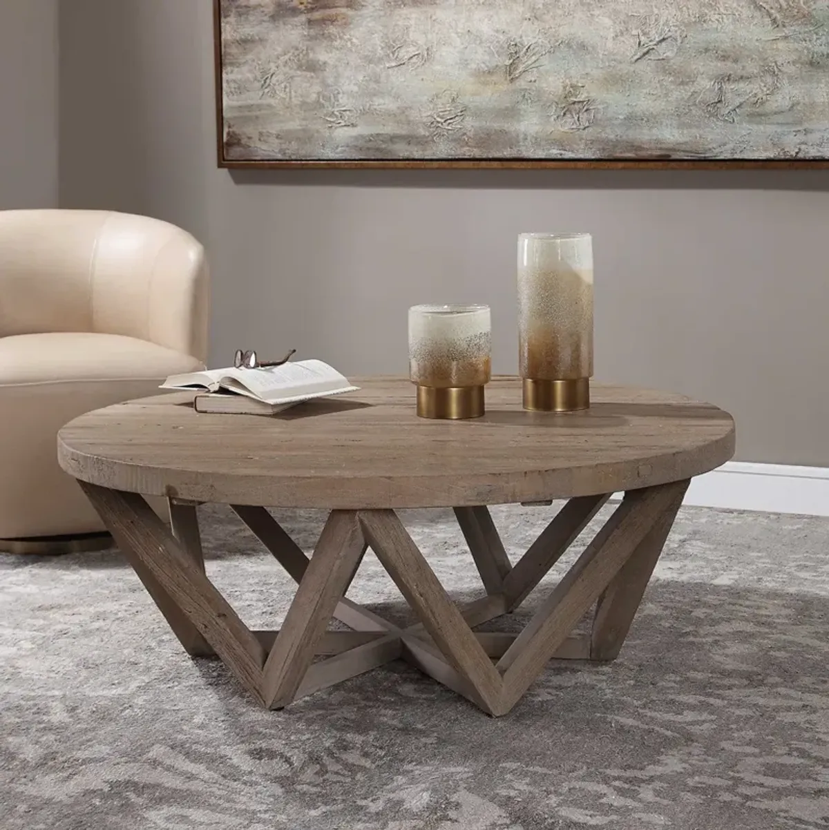 Uttermost Kendry Natural Coffee Table