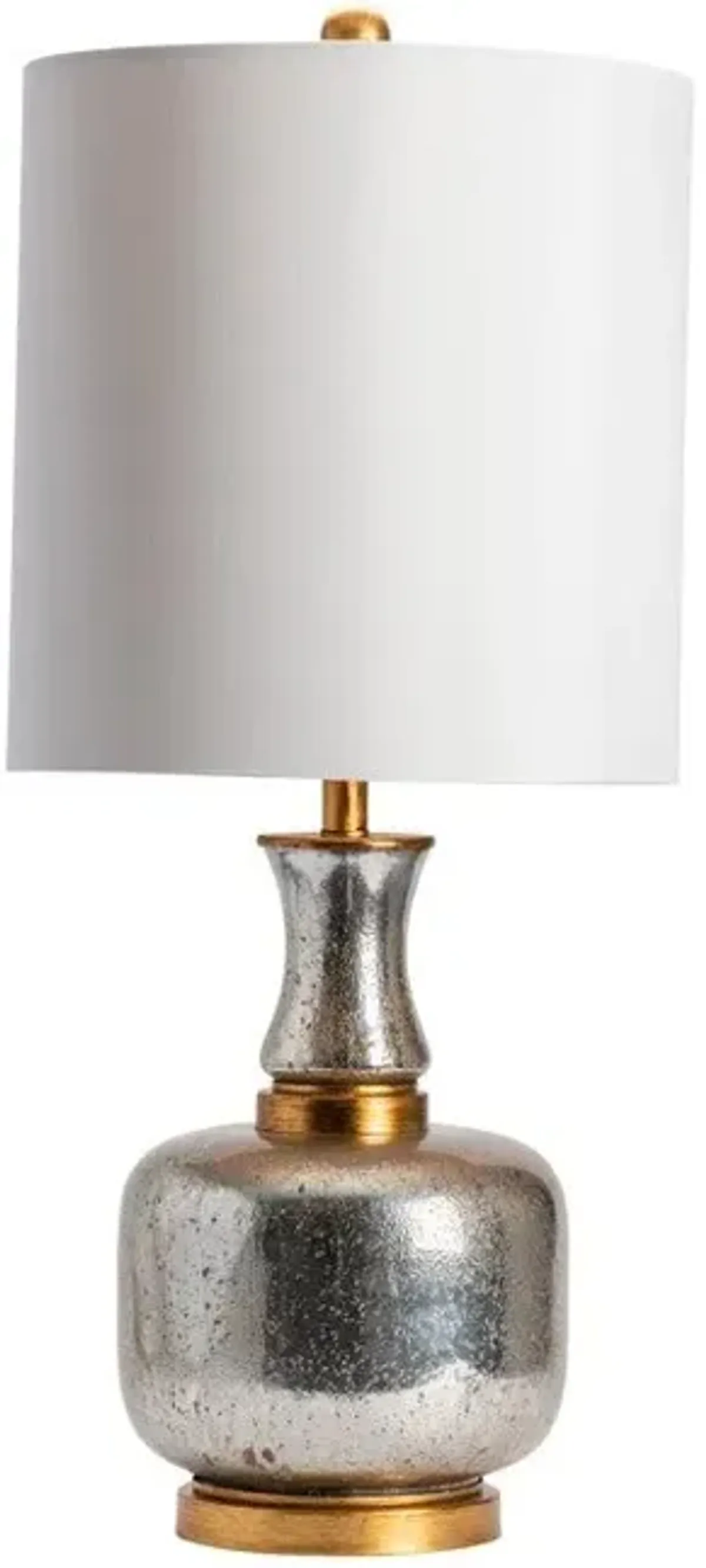 Crestview Harper Mercury Gold Table Lamp