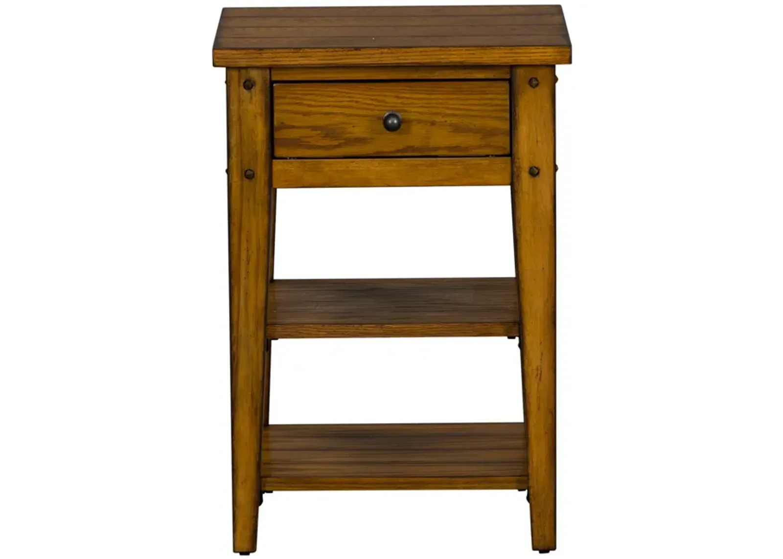 Liberty Furniture Lake House Oak Chair Side Table