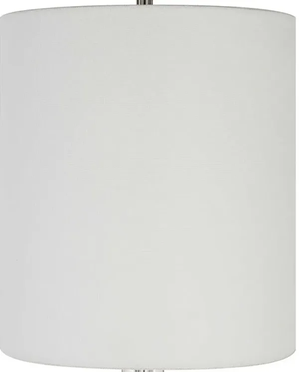 Uttermost Aurelia Polished Nickel Steel Buffet Lamp