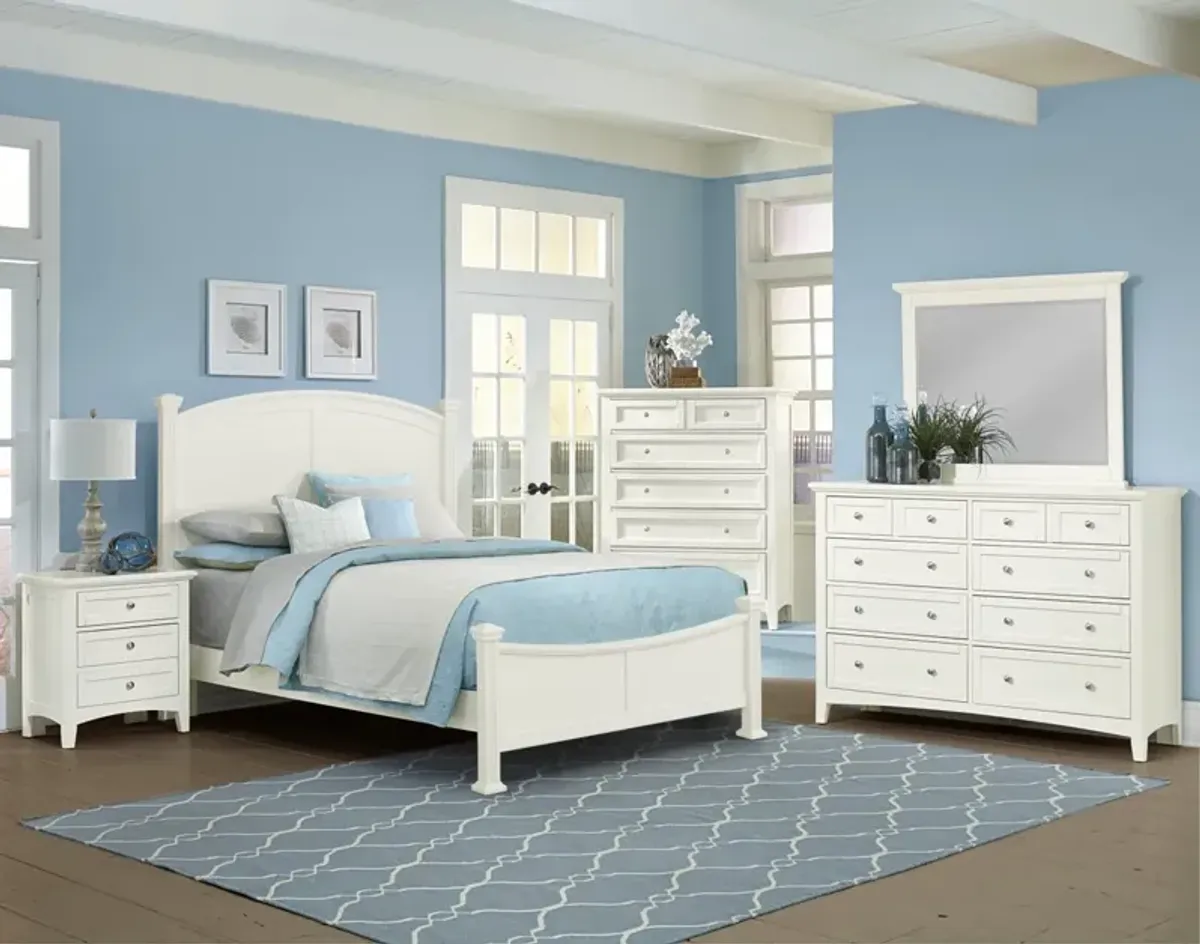 Vaughan-Bassett Bonanza White 5-Drawer Chest