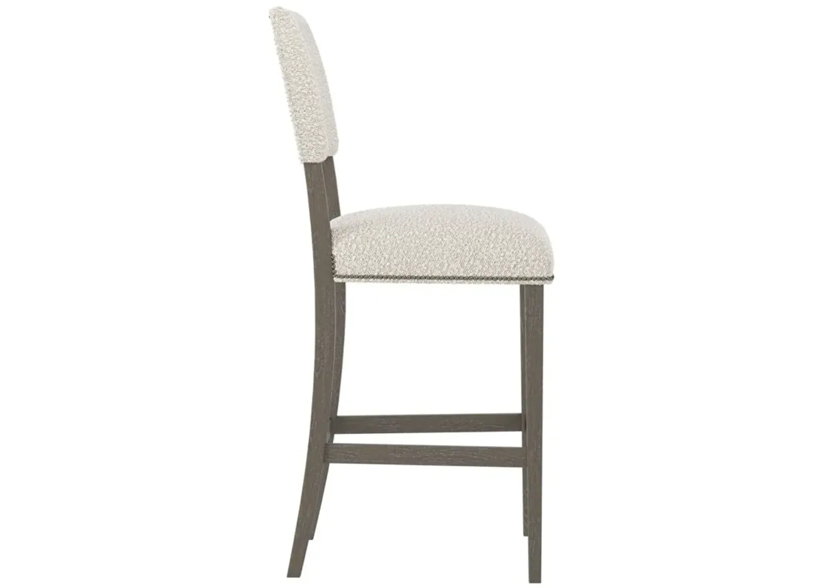 Bernhardt Moore Upholstered Fabric Bar Stool