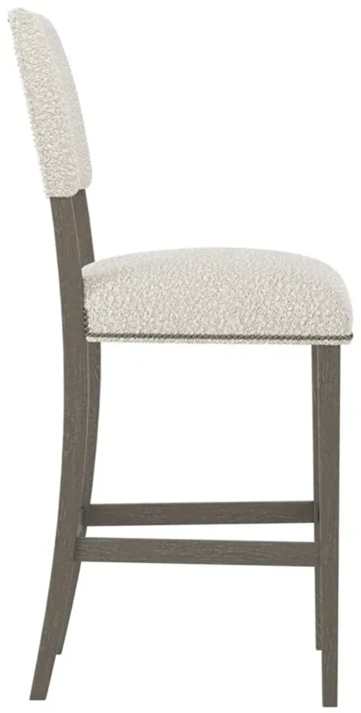 Bernhardt Moore Upholstered Fabric Bar Stool