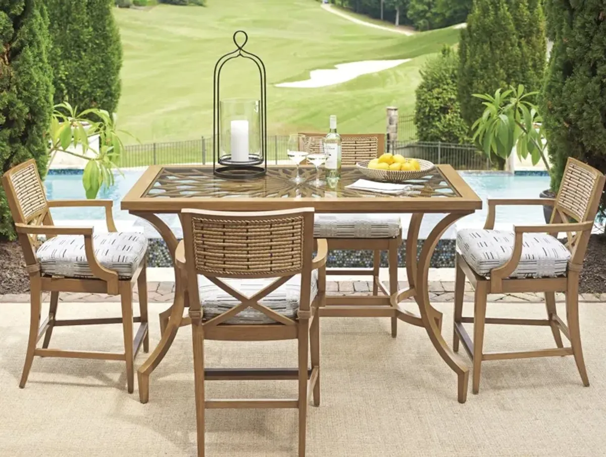 Tommy Bahama Outdoor by Lexington Los Altos Valley View Bistro Dining Table