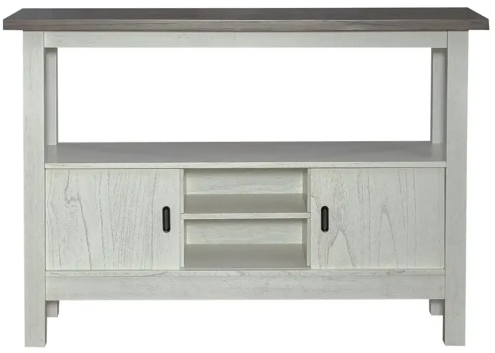 Liberty Furniture Brook Bay Carbon Grey/Textured White Sideboard