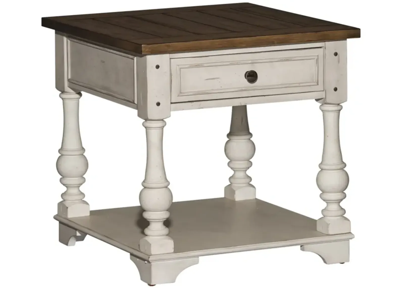 Liberty Furniture Cocktail & End Table Set Morgan Creek