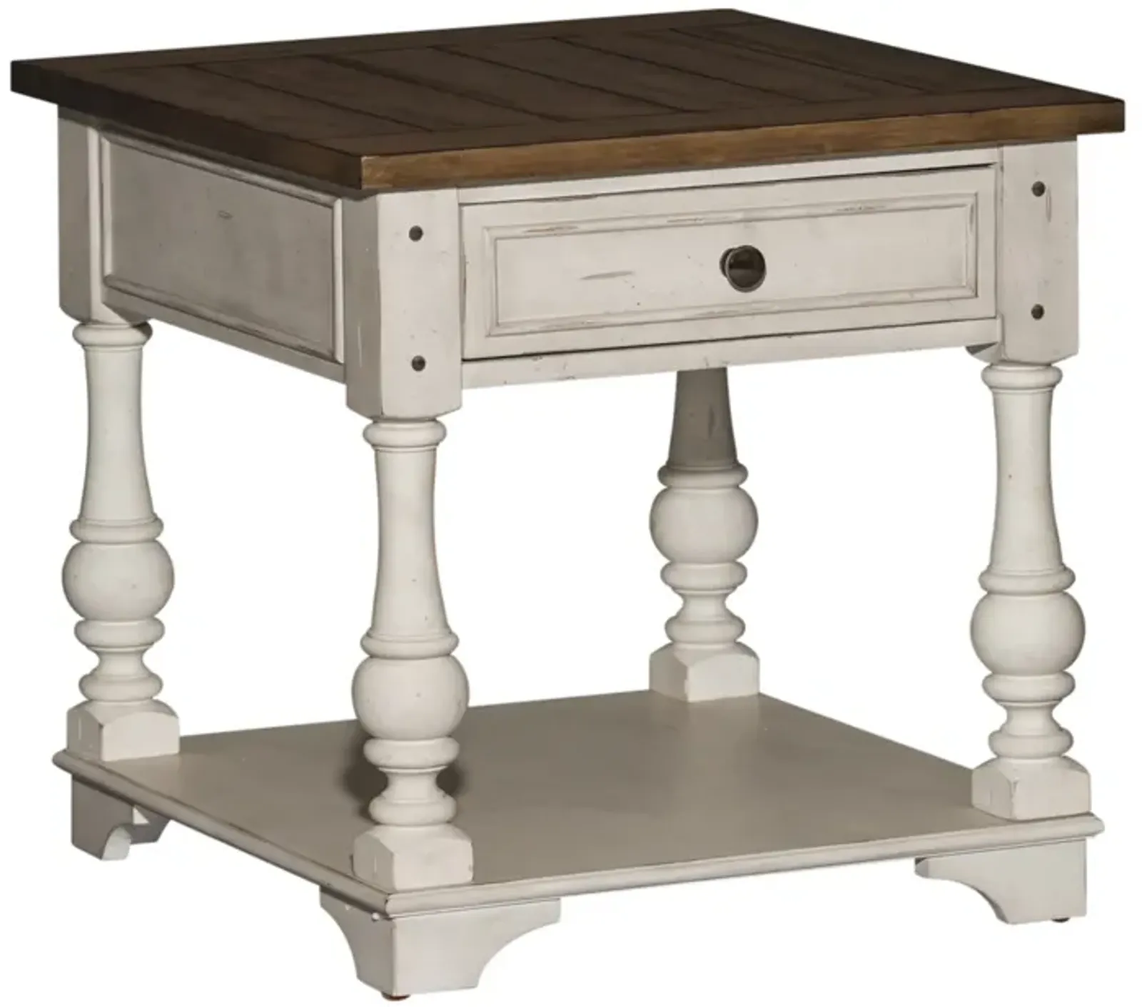 Liberty Furniture Cocktail & End Table Set Morgan Creek