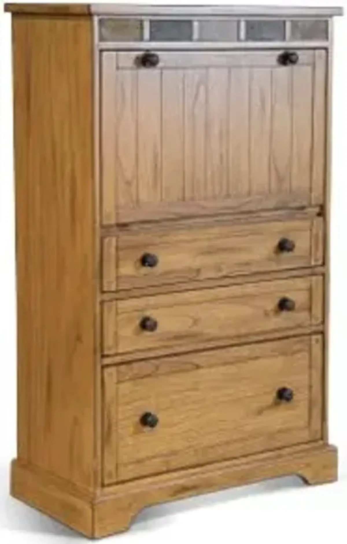 Sunny Designs Sedona Rustic Oak Laptop Armoire