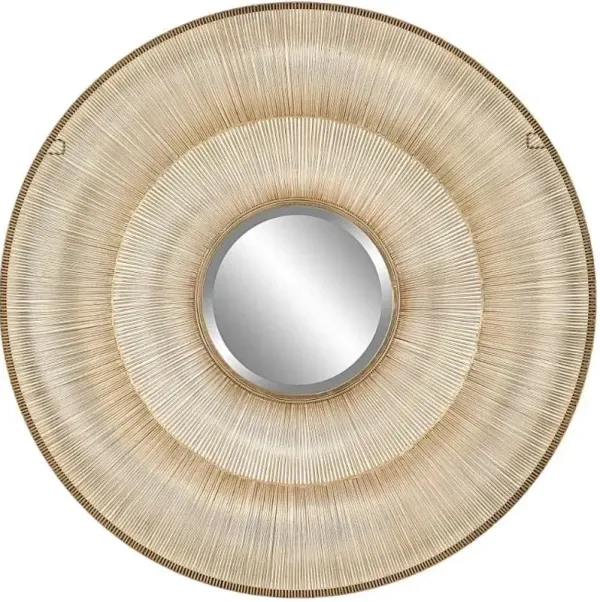 Uttermost Bauble Gold Round Mirror