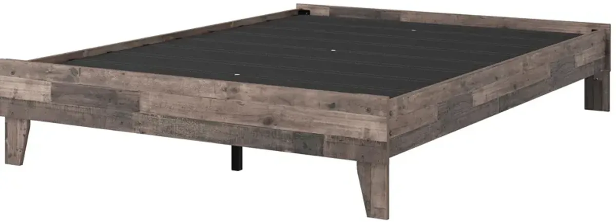 Ashley Neilsville Multi-Gray Queen Platform Bed