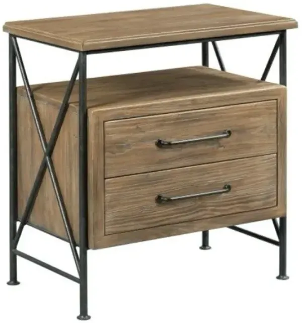 Kincaid Crockett Nightstand Modern Forge