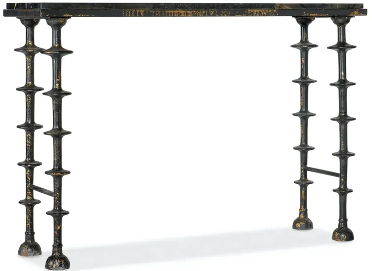 Hooker Furniture Melange Darcie Stone Top Hall Console Table