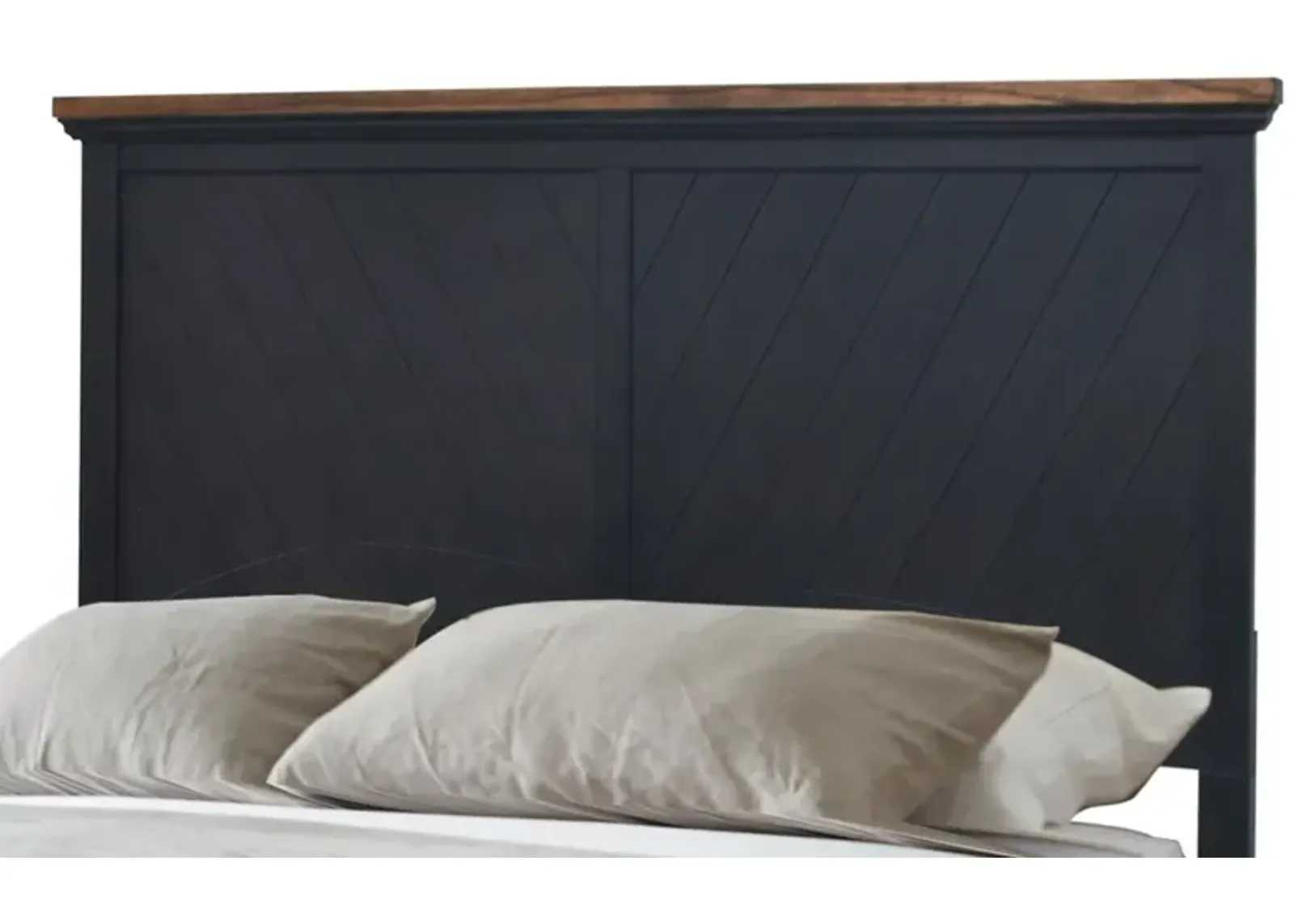 Steve Silver Bear Creek Black Queen Headboard