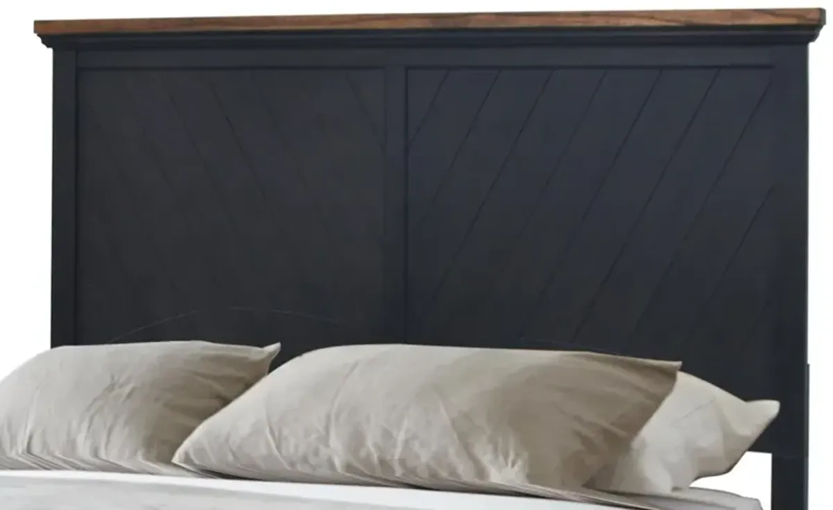 Steve Silver Bear Creek Black Queen Headboard