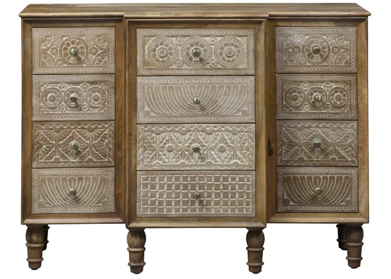 Liberty Furniture Montrose Weathered Honey Accent Cabinet