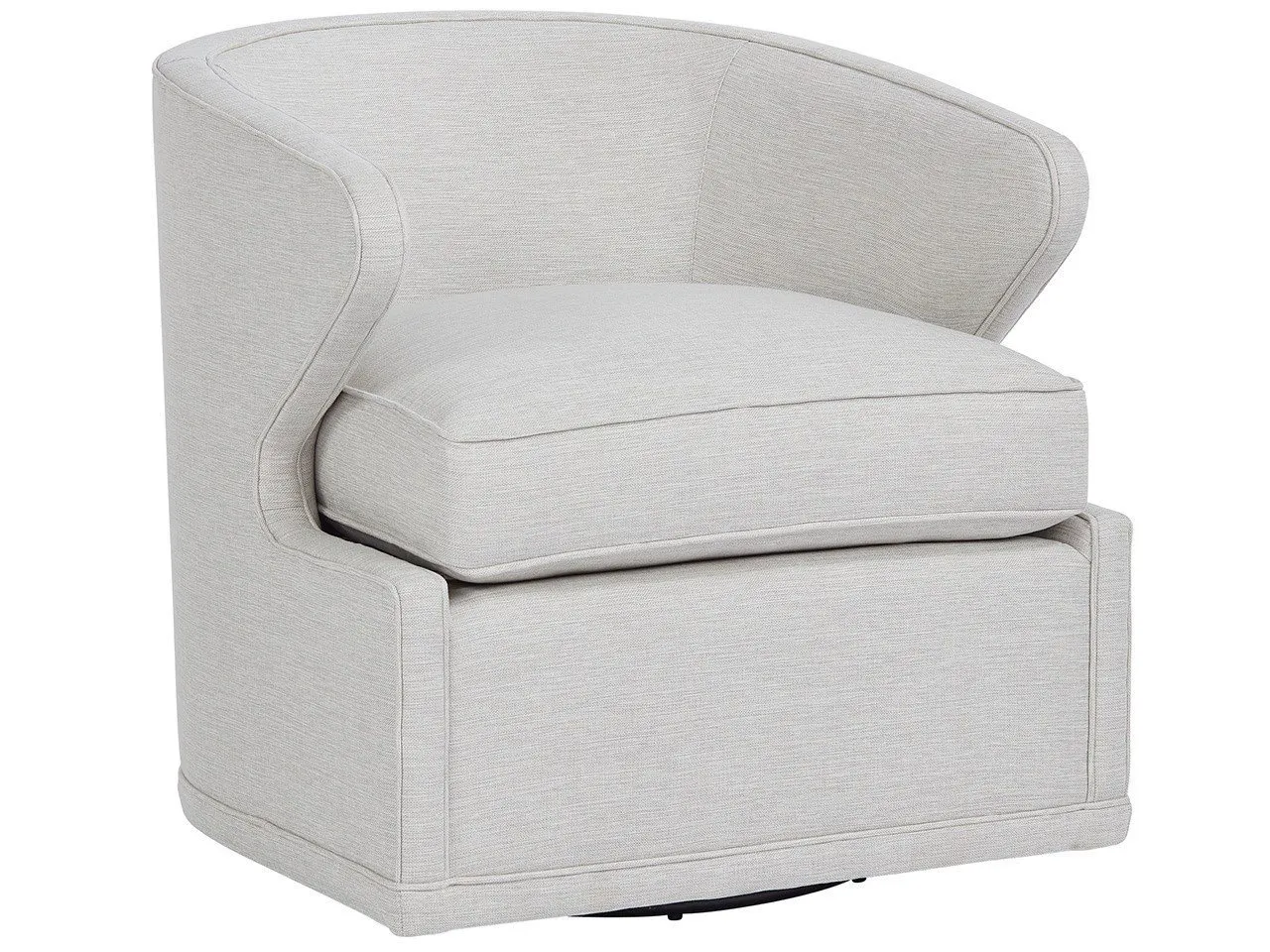 SMITH SWIVEL BARREL CHAIR