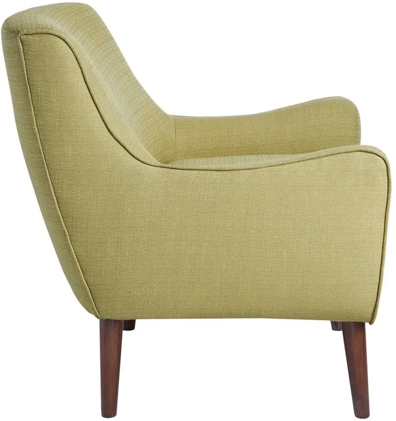 MADISON PARK GREEN OXFORD MID-CENTURY ACCENT CHAIR