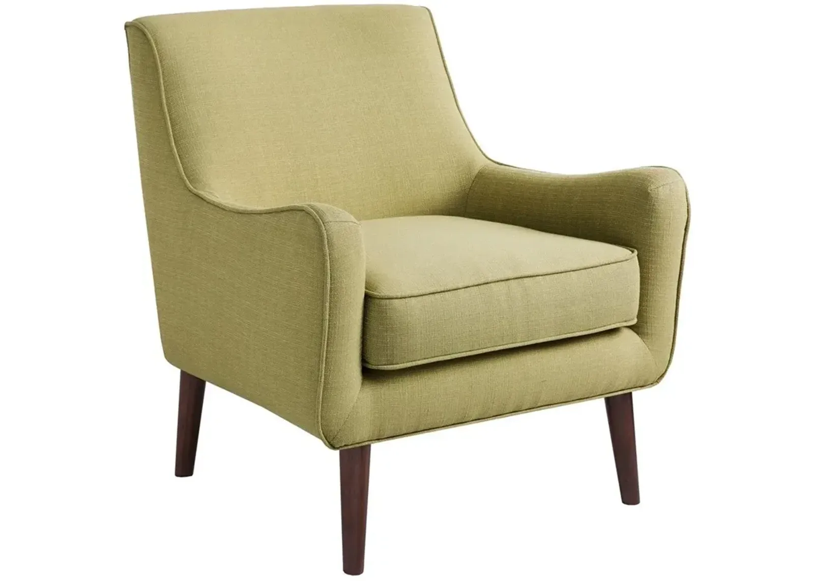 Olliix Madison Park Green Oxford Mid-Century Accent Chair