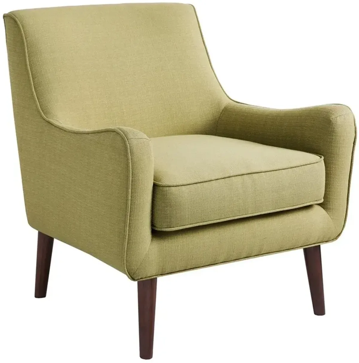 Olliix Madison Park Green Oxford Mid-Century Accent Chair