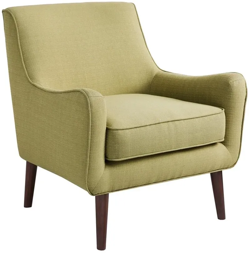 MADISON PARK GREEN OXFORD MID-CENTURY ACCENT CHAIR