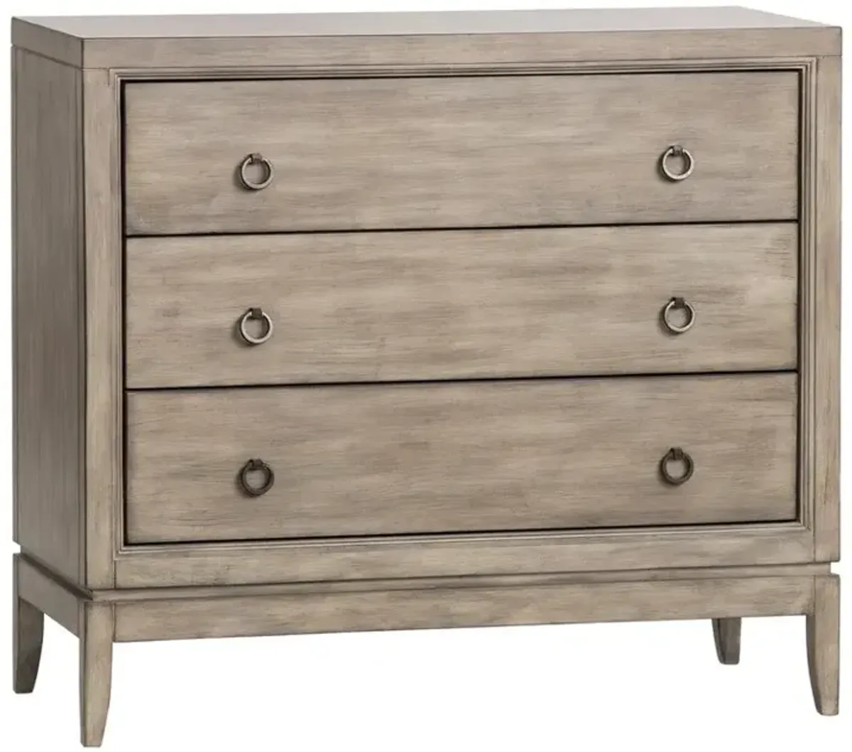 Crestview Hawthorne Estate Grey Wash Chest