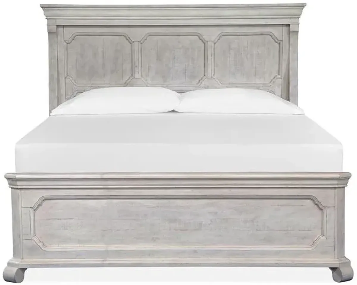 Magnussen Wood Panel Bed Bronwyn King Headboard