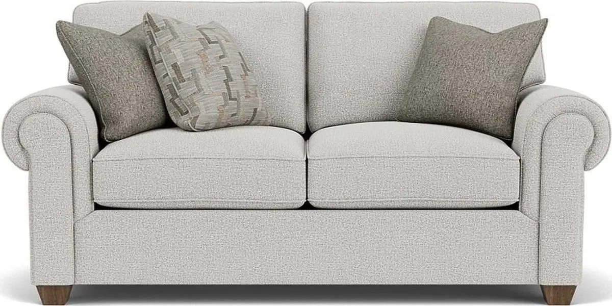 CARSON SILVER GLACIER LOVESEAT