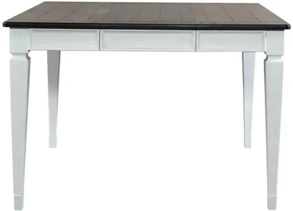 Liberty Furniture Allyson Park Wire Brushed White Counter-Height Leg Table