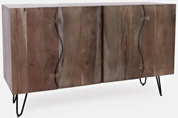 Jofran Nature's Edge 4 Door Sideboard Slate