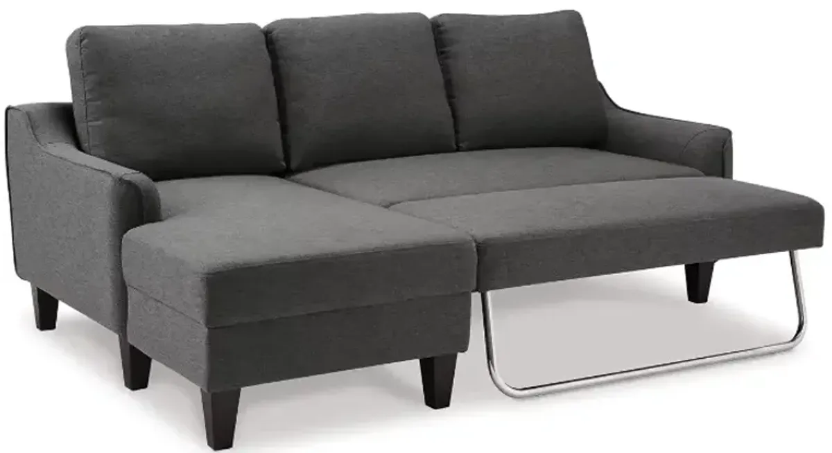 Ashley Jarreau Gray Queen Sofa Chaise Sleeper