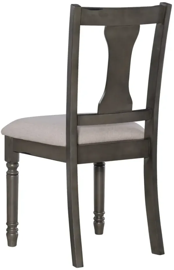 Powell Willow Grey Side Chair