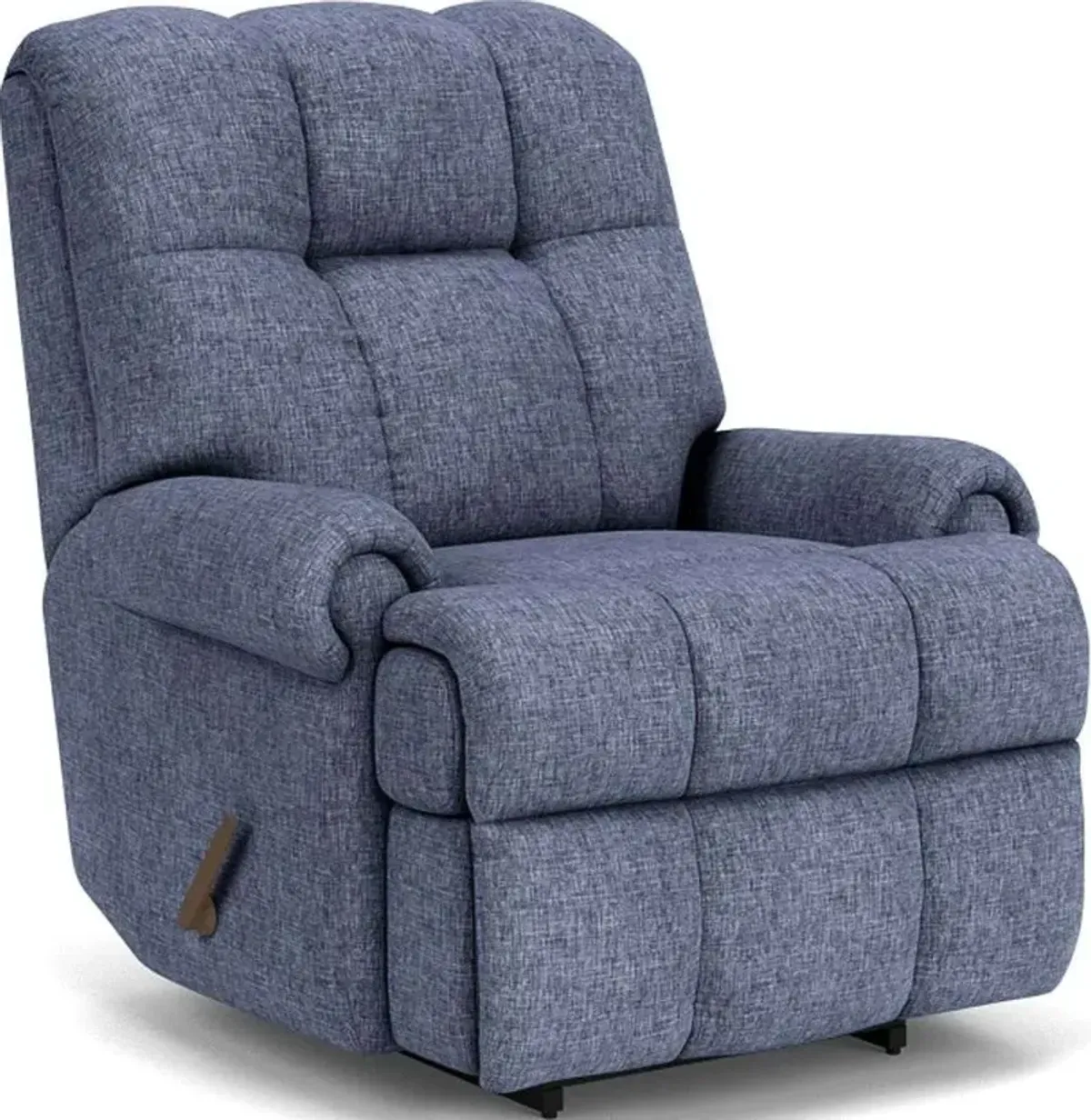 Flexsteel Hercules Blue Indigo Manual Recliner