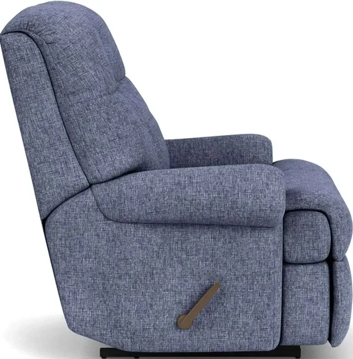 Flexsteel Hercules Blue Indigo Manual Recliner