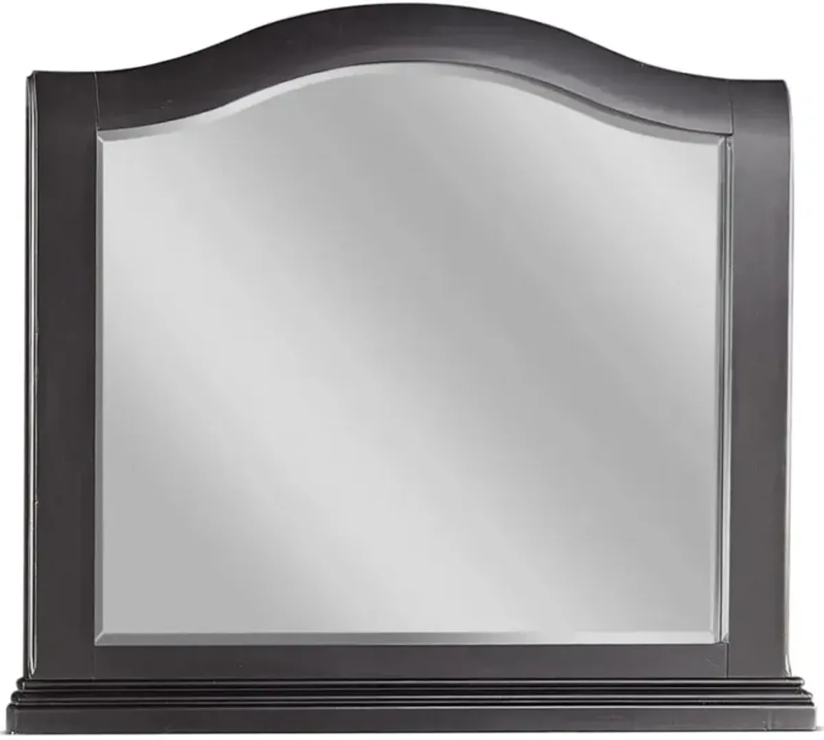 Aspenhome Oxford Rubbed Black Mirror