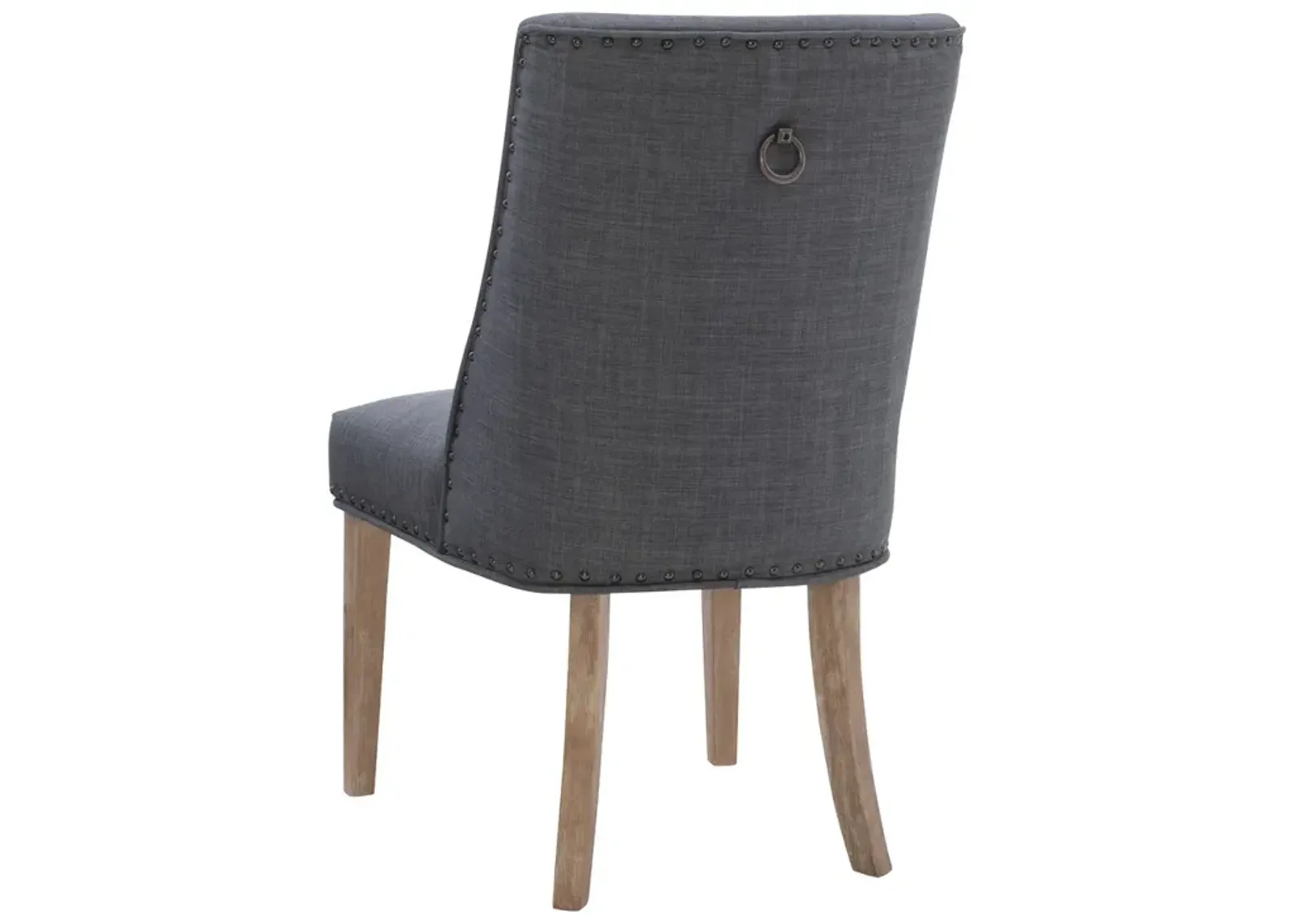 Powell Adler Dining Chair Natural Grey