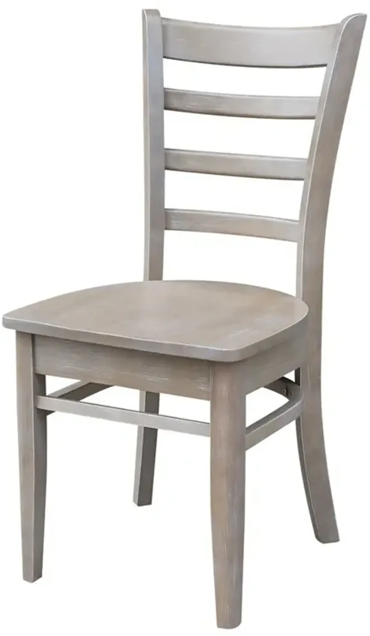 John Thomas Dining Essentials Emily Wood Dining Chair in Taupe Gray