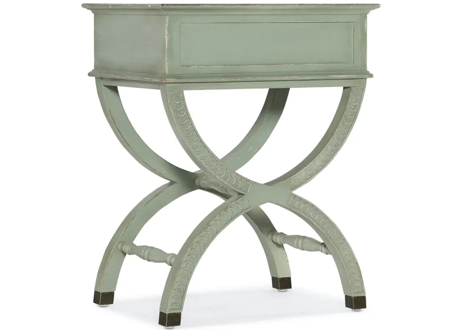 Hooker Furniture Charleston One Drawer Grey Accent Table